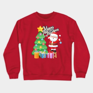 Cute Merry Christmas Crewneck Sweatshirt